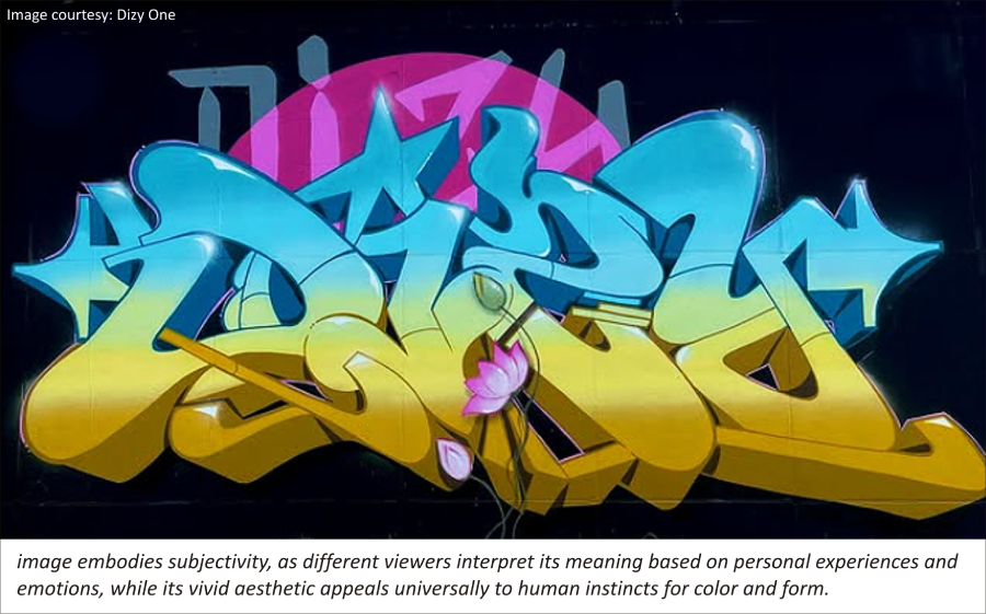 Abstract Art with Vibrant Colors